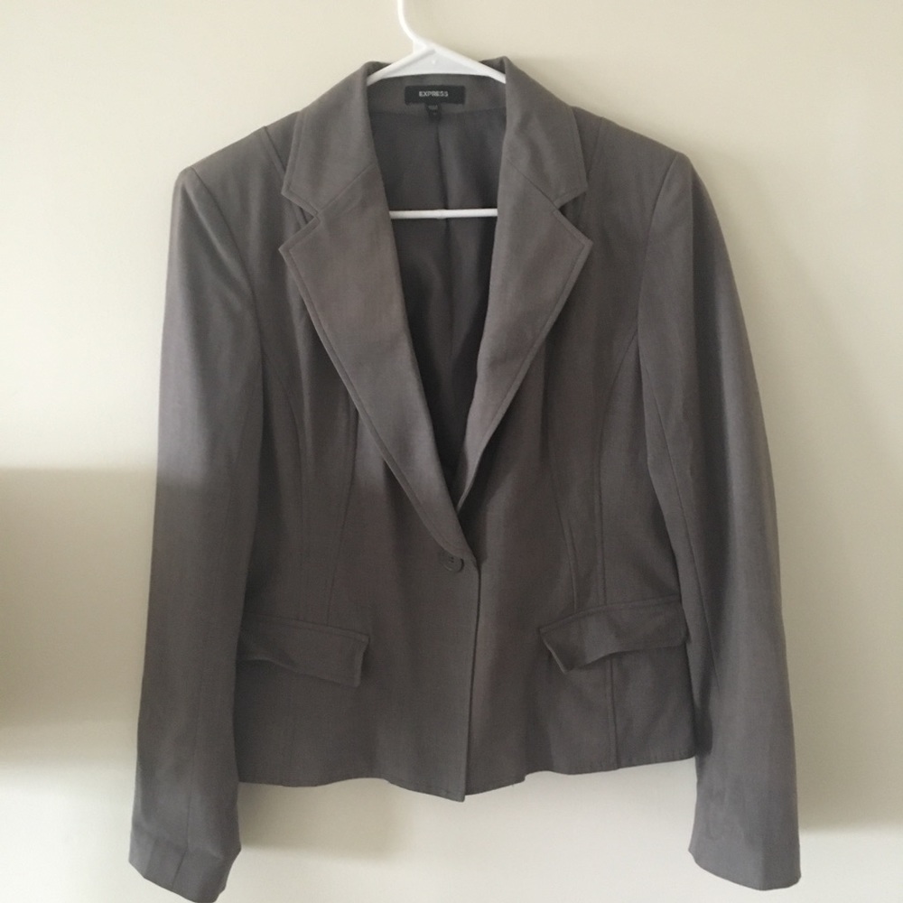 Grey Express Blzazer size 10